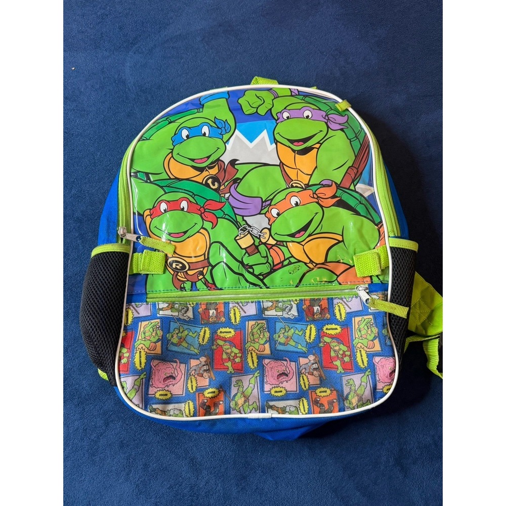TMNT Kids Backpack 15” Nostalgia Multicolor Teenage Mutant Ninja Turtles